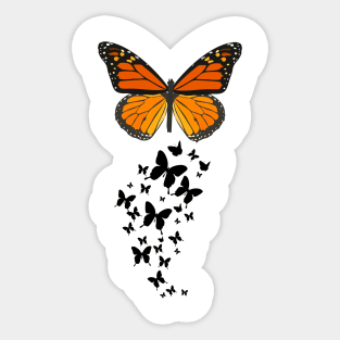 butterflies Sticker